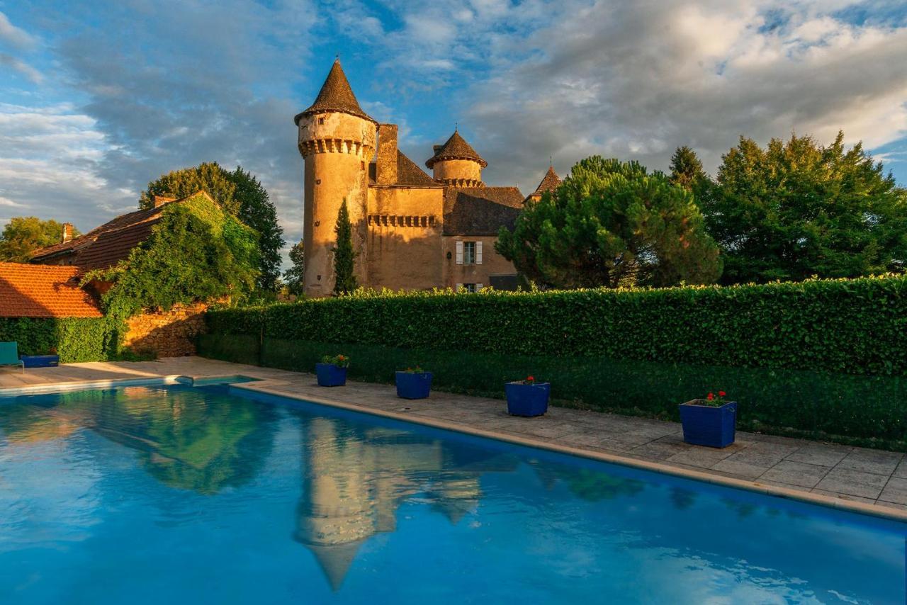 Chateau Garinie 15Th Century Medieval Castle In The South Of France Lugan  Luaran gambar